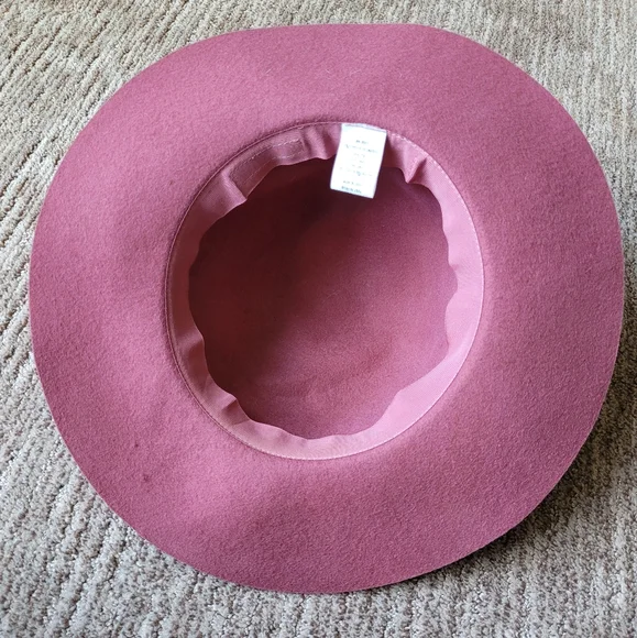 Women's Dusty Mauve Felt Hat - Picture 9 of 14